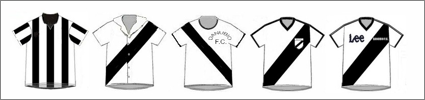 La historia de la camiseta de  Danubio